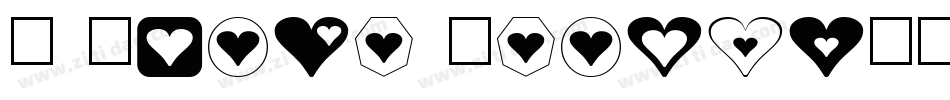A Awake Hearts字体转换